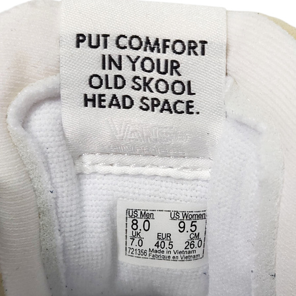 EUC Vans Old Skool Overt CC Pop Color Dress Blues Sneakers Platform Sz. 8M/9.5W - Picture 9 of 10